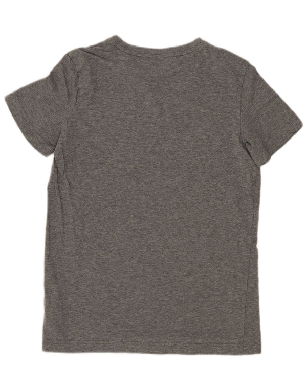 Puma Camiseta gráfica para niño 13-14 años Algodón moteado gris
