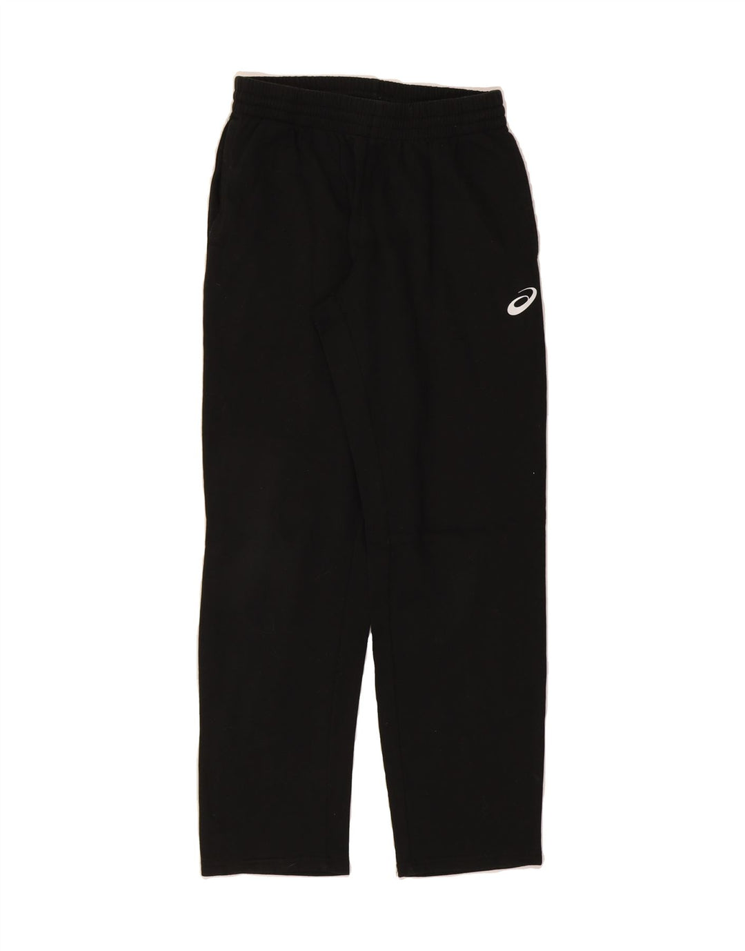ASICS Womens Tracksuit Trousers UK 8 Small  Black Cotton Vintage Asics and Second-Hand Asics from Messina Hembry 
