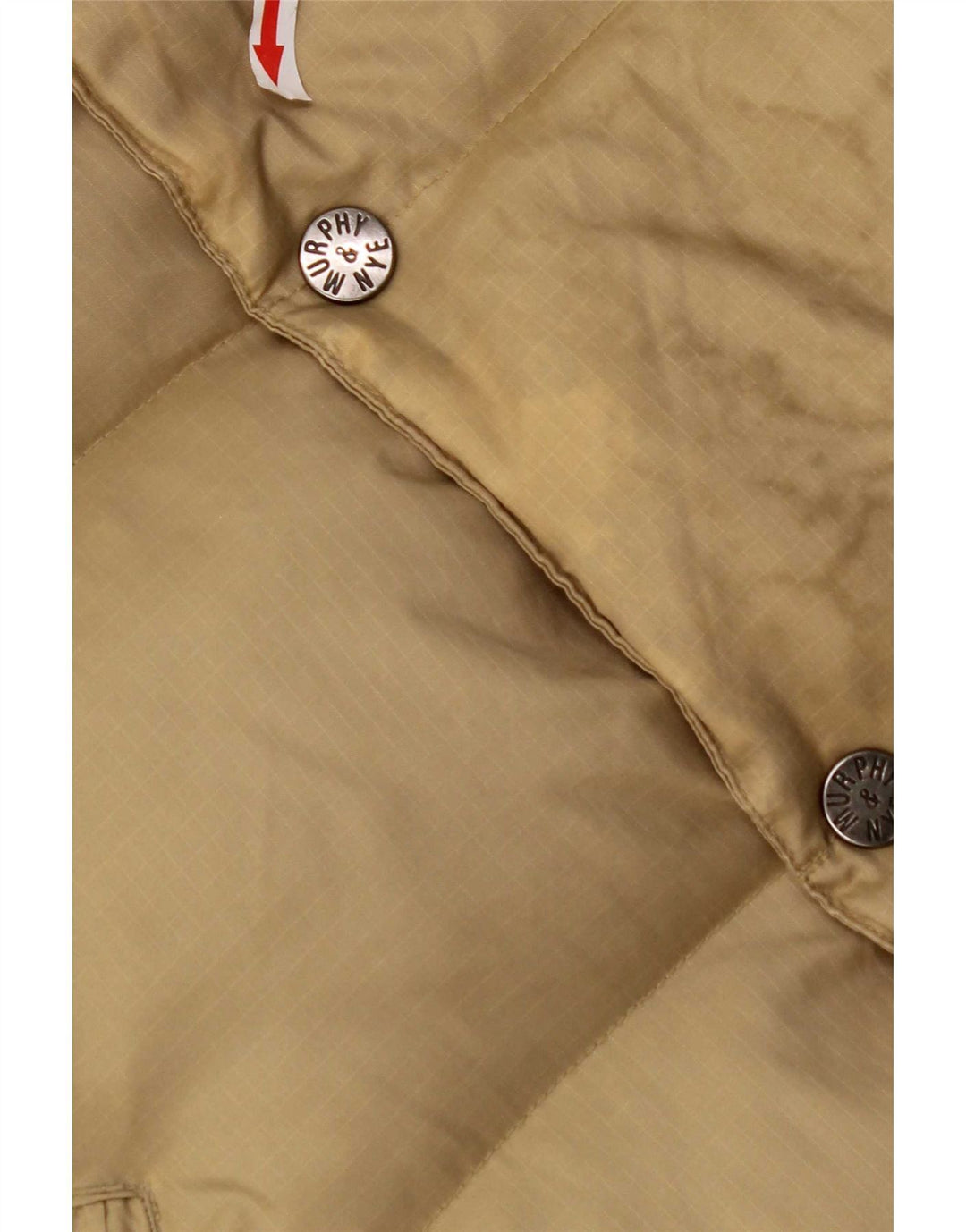Murphy & Nye Chaleco acolchado para hombre UK 40 Large Beige Poliamida