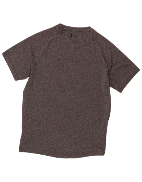Camiseta Under Armour Hombre Top Small Gris Poliéster