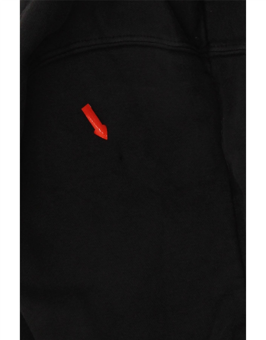 Nike - Sudadera con capucha y cremallera para hombre, talla pequeña, algodón negro