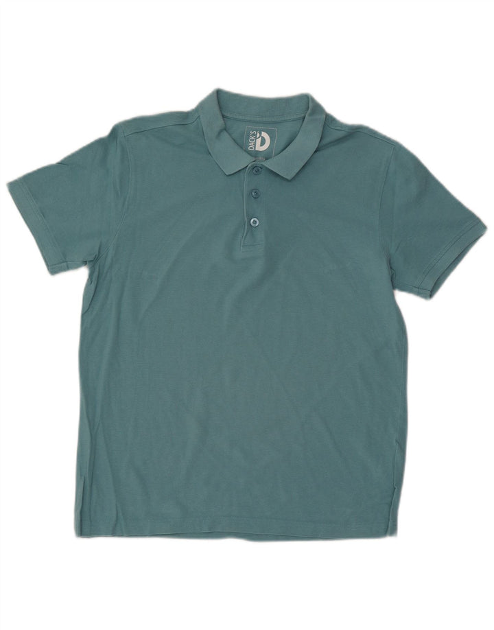 DACK'S Polo para hombre de algodón azul grande