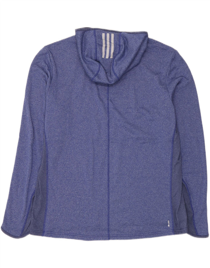 Adidas Hombre Sudadera Con Capucha Manga Larga 2XL Azul