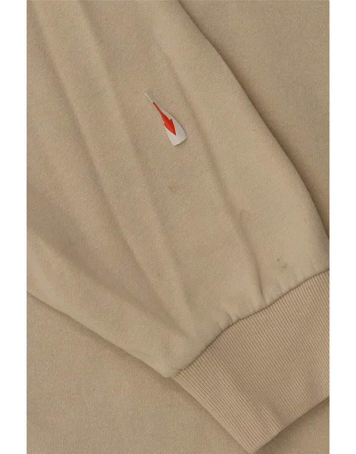 Gap - Sudadera extragrande para mujer, talla 10, algodón beige