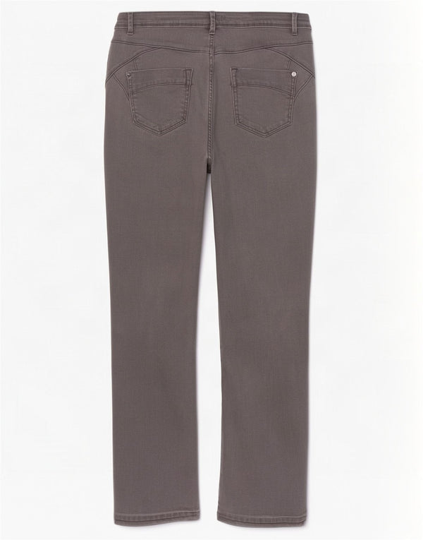 Marks & Spencer Jeans ajustados para mujer UK 12 Medium W30 L26 Algodón gris