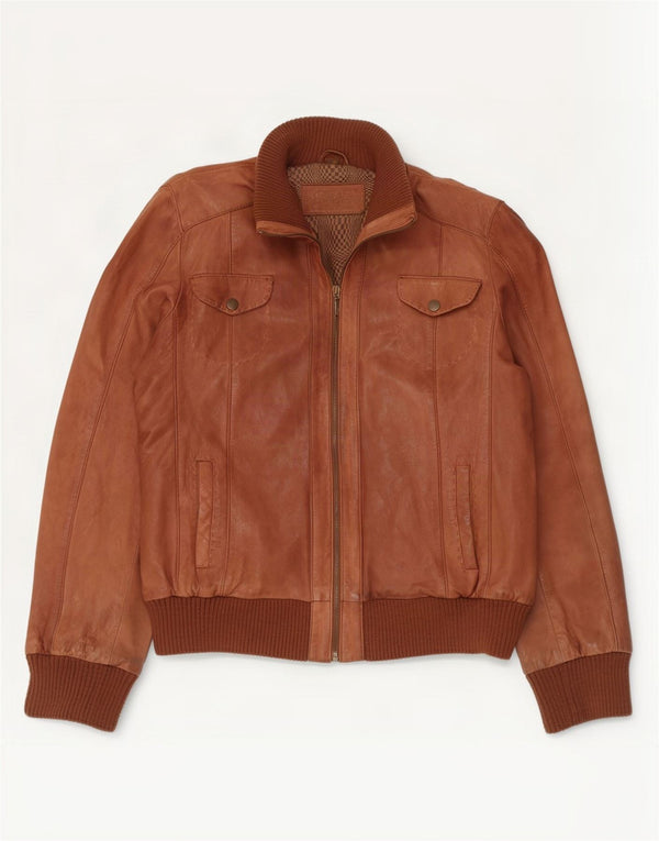 Conbipel Chaqueta de cuero para hombre IT 50 Large Brown