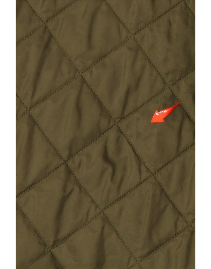 BARBOUR Chaqueta acolchada para hombre UK 40 Large Poliamida caqui