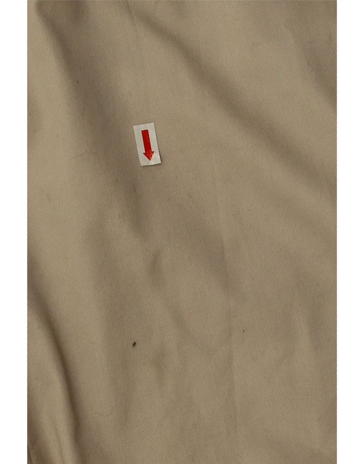 Aquarama Gabardina para mujer UK 10 Small Beige Poliéster