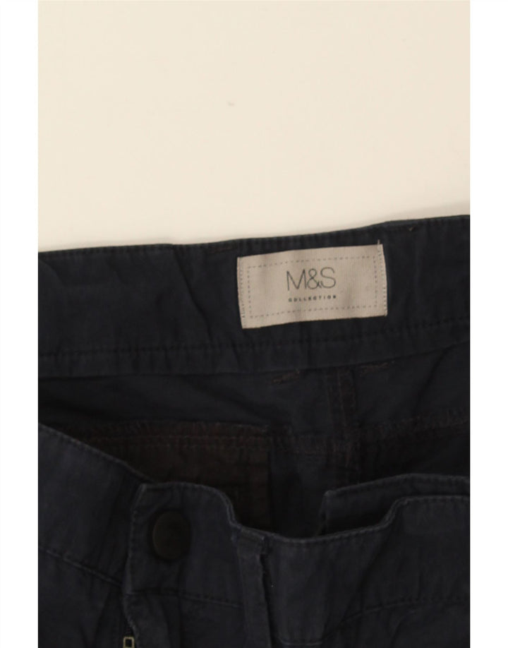 Marks & Spencer pantalones cortos cargo para hombre W36 grande azul marino