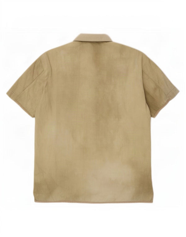 Camisas HUGO BOSS Hombre | Camisa de manga corta Tie Dye beige medio