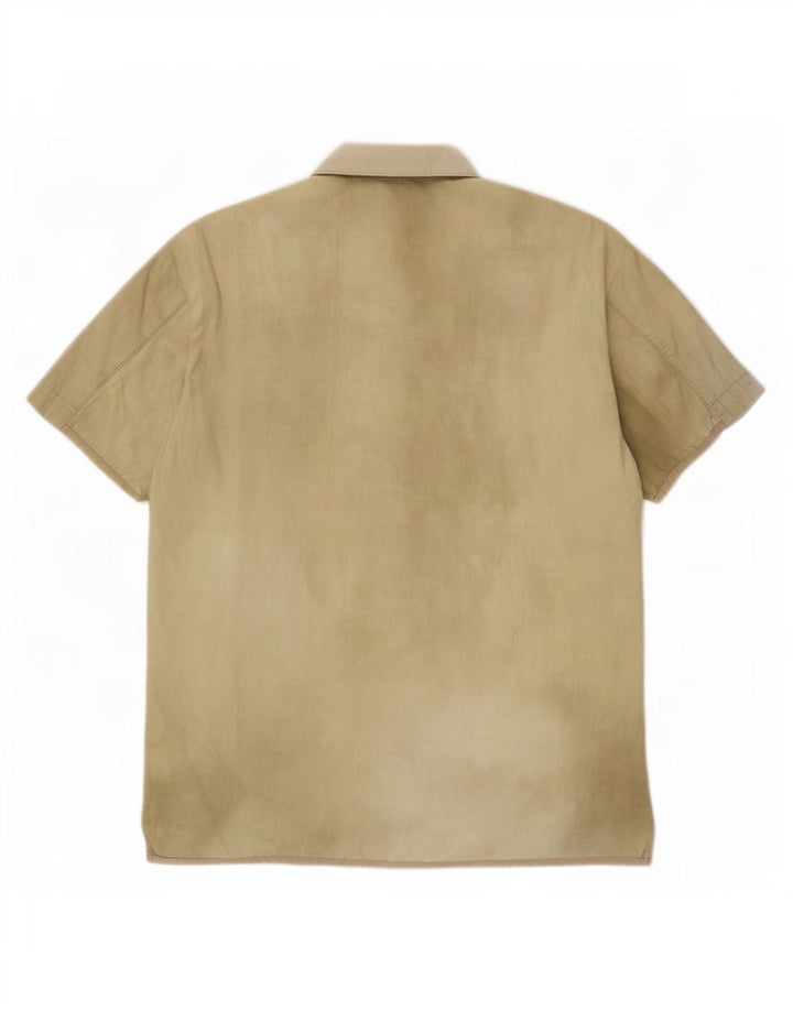 Camisas HUGO BOSS Hombre | Camisa de manga corta Tie Dye beige medio