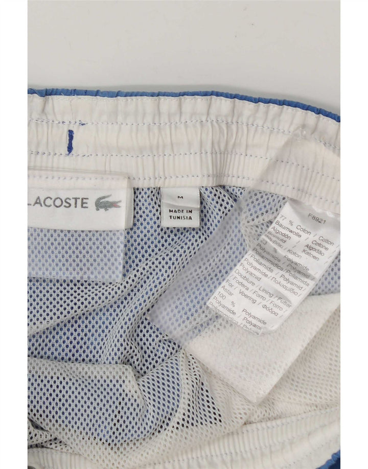 Bañador Lacoste Hombre Azul Medio Algodón