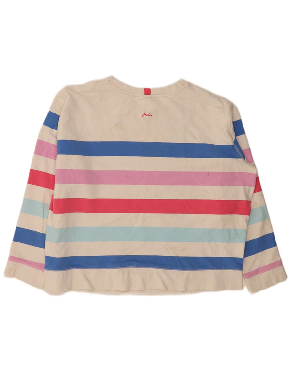 Joules Sudadera para Mujer Jersey UK 20 2XL Algodón a Rayas Multicolor