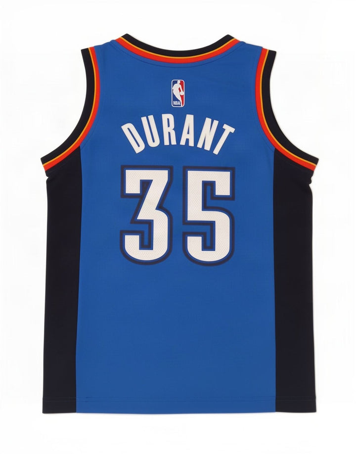 Adidas Camiseta sin mangas Oklahoma Graphic para niños 9-10 años Azul Colorblock Poliéster