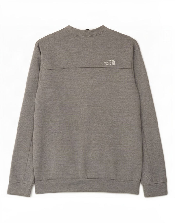The North Face Hombre Sudadera Jumper Gris Medio Poliéster Moteado