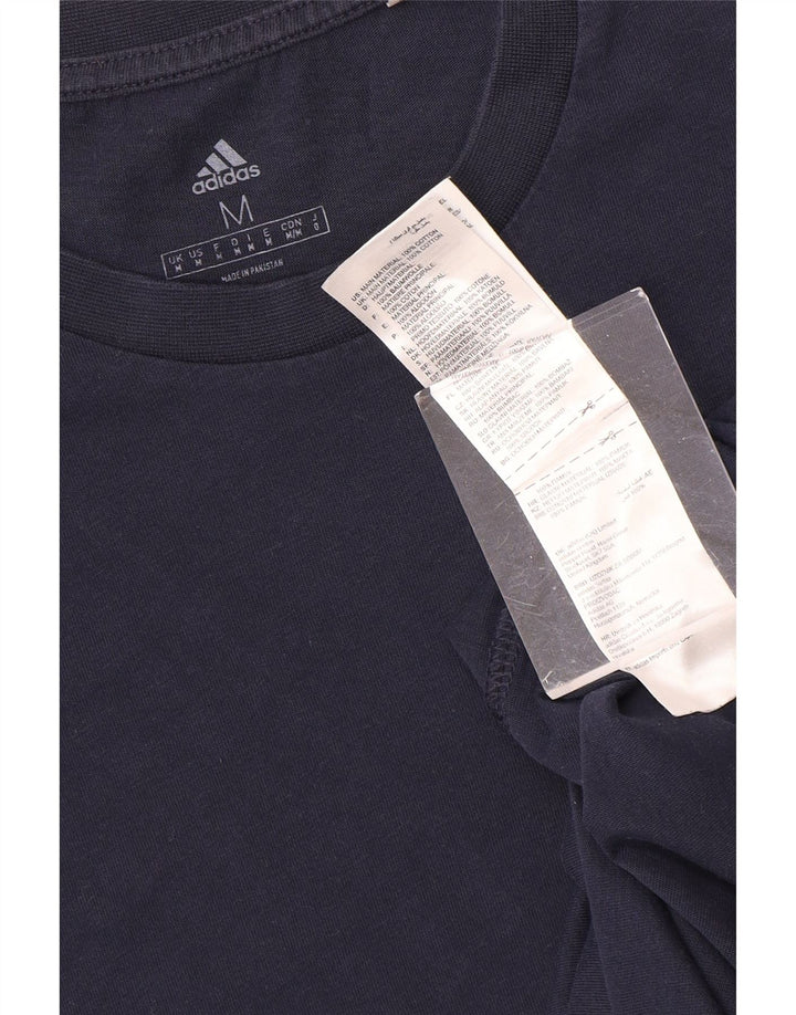 ADIDAS Camiseta Hombre Top Medium Azul Marino Algodón