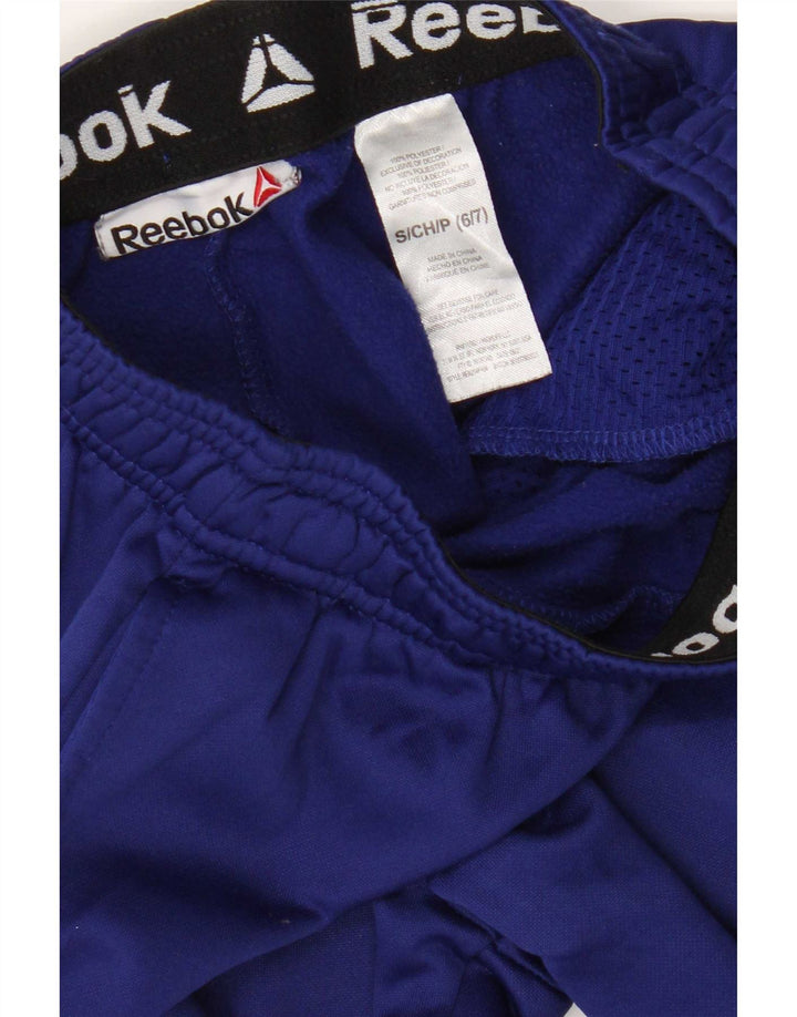Reebok Pantalón Chándal Niño Joggers 6-7 Años Small Azul Poliéster