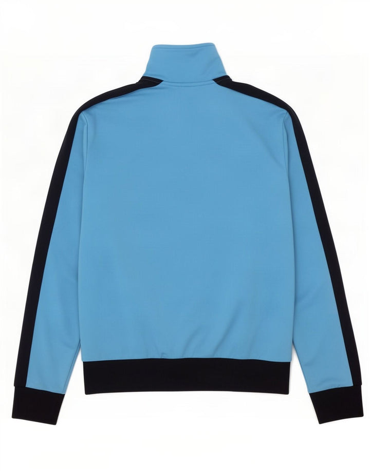 Puma Hombre Chándal Top Chaqueta Small Azul Colorblock Poliéster