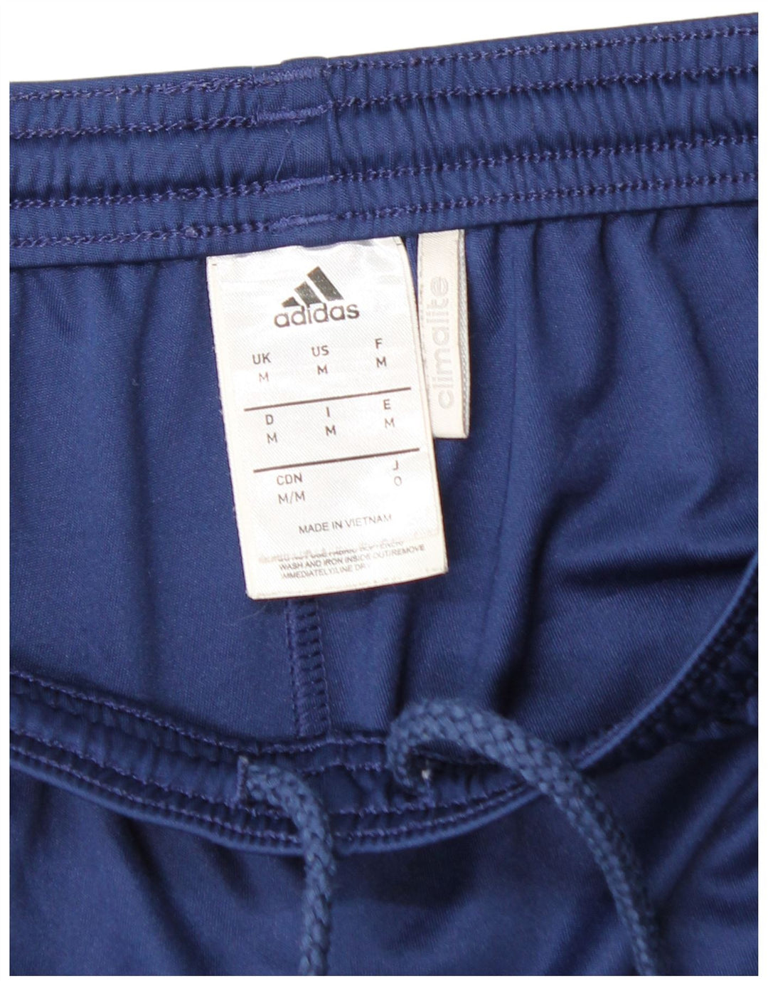 ADIDAS Hombres Climalite Sport Shorts Medio Azul Marino Poliéster
