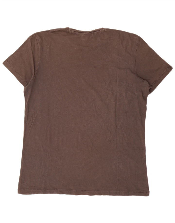 LOTTO Camiseta Gráfica Hombre Top XL Marrón