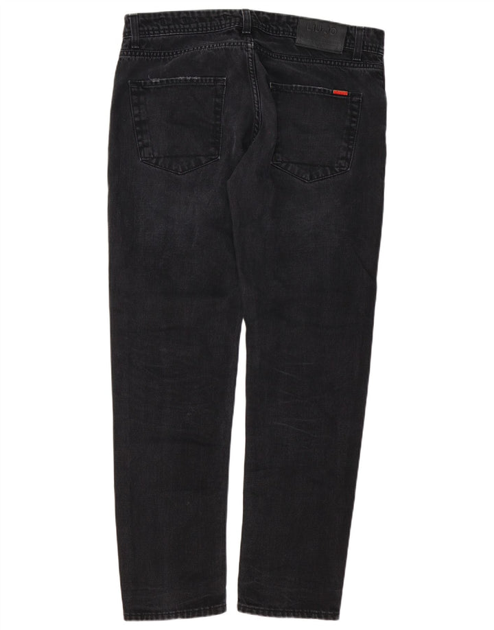 LIU JO Vaqueros ajustados para hombre W34 L30 Negro