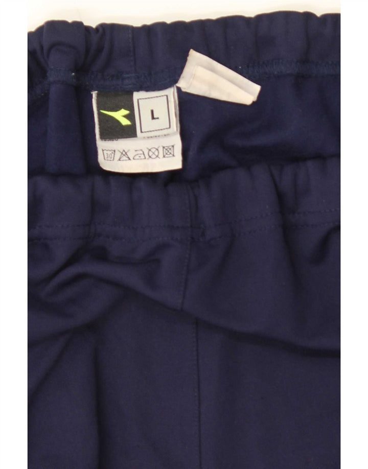 Diadora Pantalón Chándal Hombre Joggers Large Azul Marino Poliéster