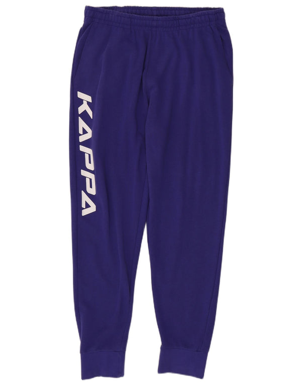 Kappa Hombre Pantalones De Chándal Gráfico Joggers XL Morado