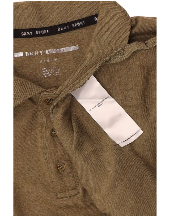 Polo Dkny Hombre Algodón Caqui Medio