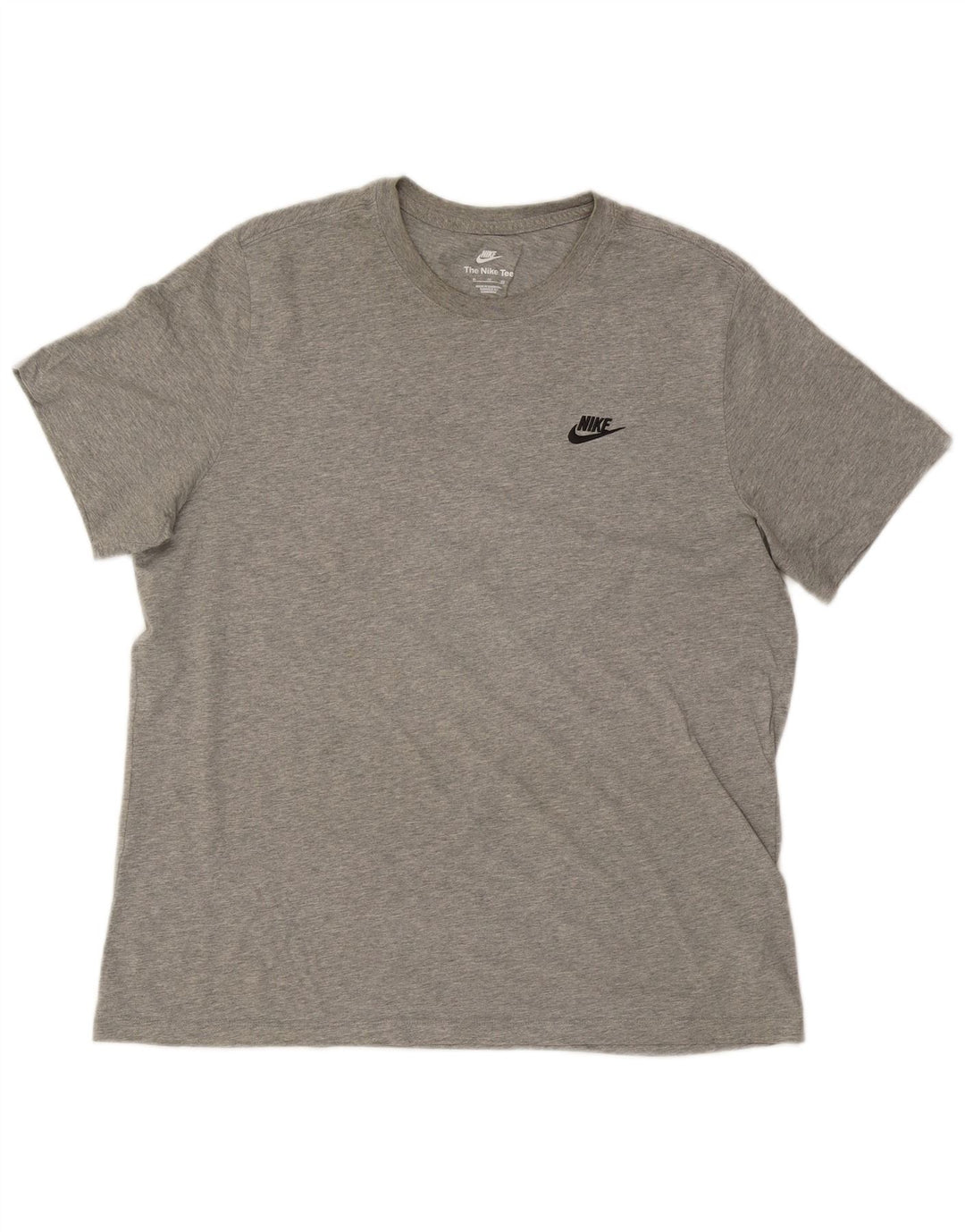 Camiseta Nike Hombre Top XL Gris Algodón