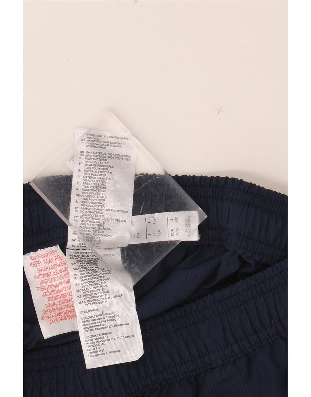 ADIDAS Pantalón Chándal Niño Arsenal 11-12 Años Azul Marino Poliéster