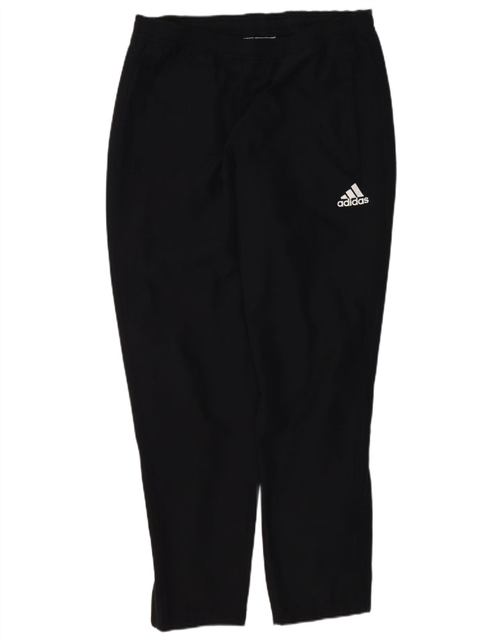 Adidas Mens Climalite Chándal Pantalones Grande Negro Poliéster