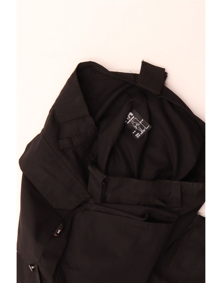 HELLY HANSEN Pantalones cargo rectos para hombre W38 L33 Algodón negro