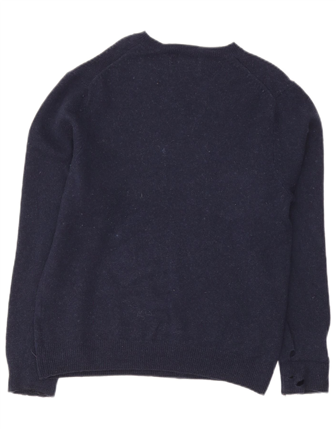 Marks & Spencer - Camiseta sin mangas para hombre, talla mediana, lana de cordero azul marino