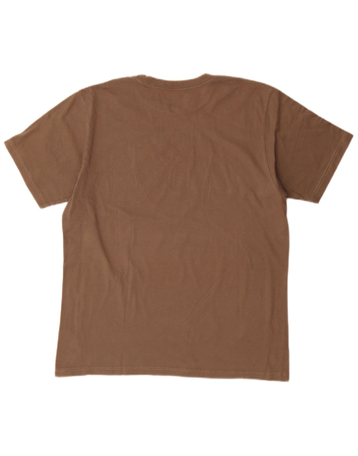 Nautica Camiseta gráfica para hombre Top Algodón marrón medio