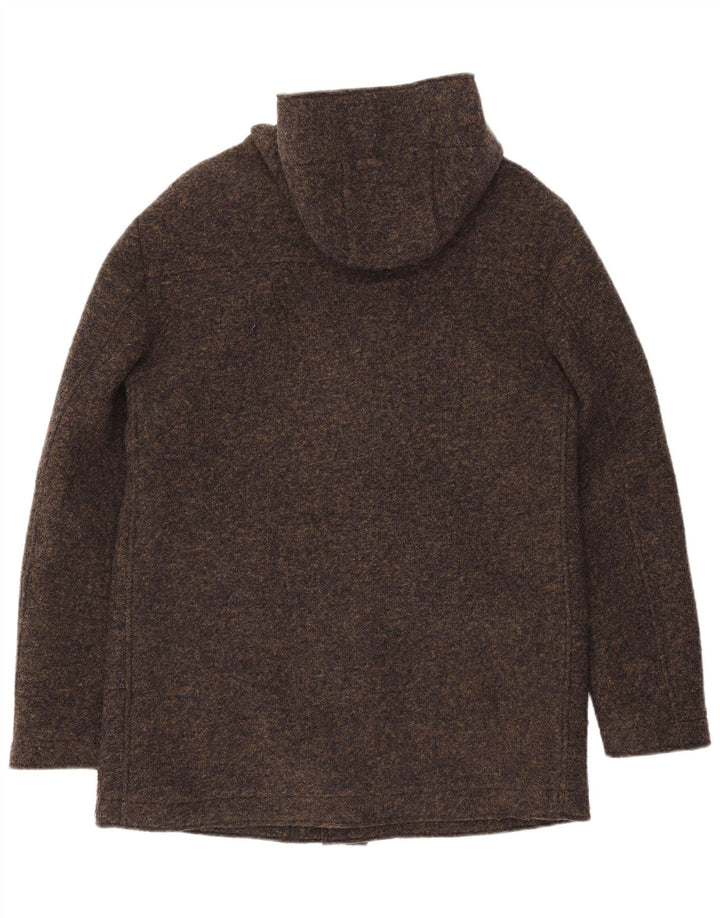 Abrigo con capucha para hombre Gas IT 50 poliéster moteado de color caqui grande