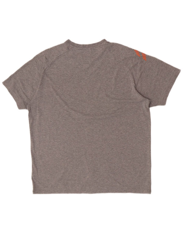 Asics Camiseta Gráfica Hombre Top XL Gris Algodón