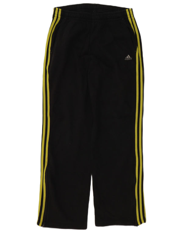 Adidas - Pantalón de chándal para hombre, talla 38/40, algodón negro mediano
