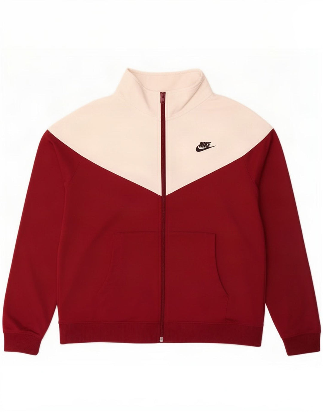 Nike - Chaqueta de chándal para hombre, talla grande, color granate, poliéster
