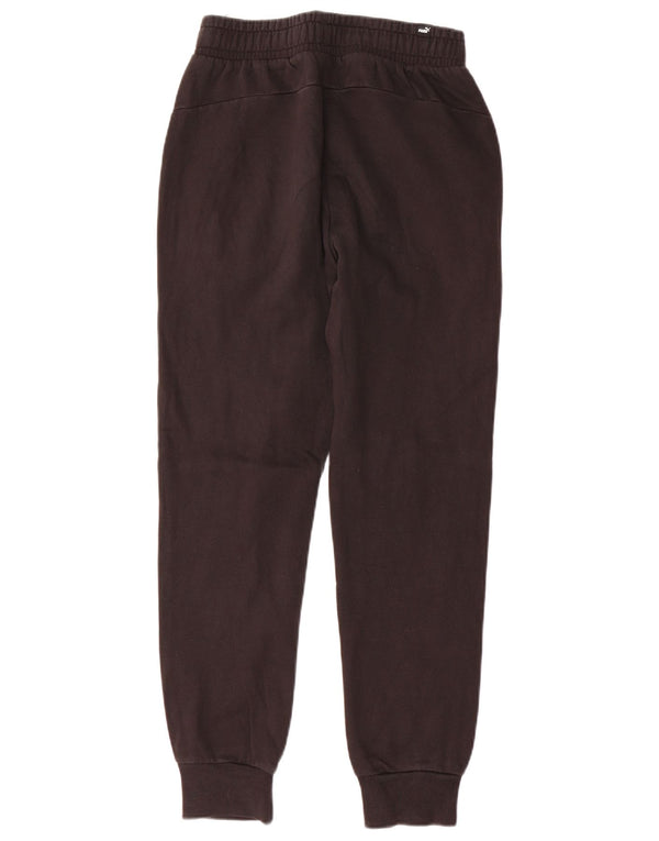 Puma Pantalones De Chándal Para Hombre Joggers Small Negro Algodón