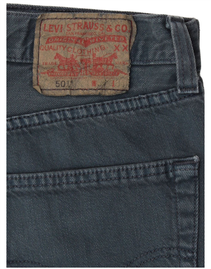 Levi's Hombre 501 Vaqueros Rectos W34 L34 Azul Marino