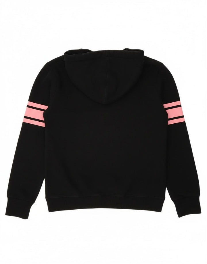 Superdry Jersey con capucha gráfica para mujer Reino Unido 46 Grande Negro