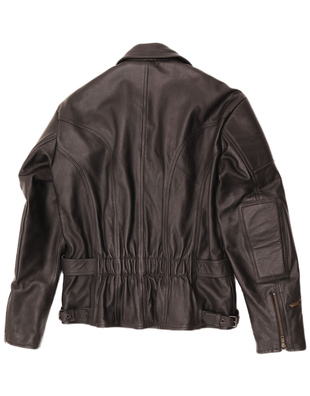 Modeka Chaqueta de motociclista para mujer UK 46 Large Cuero negro