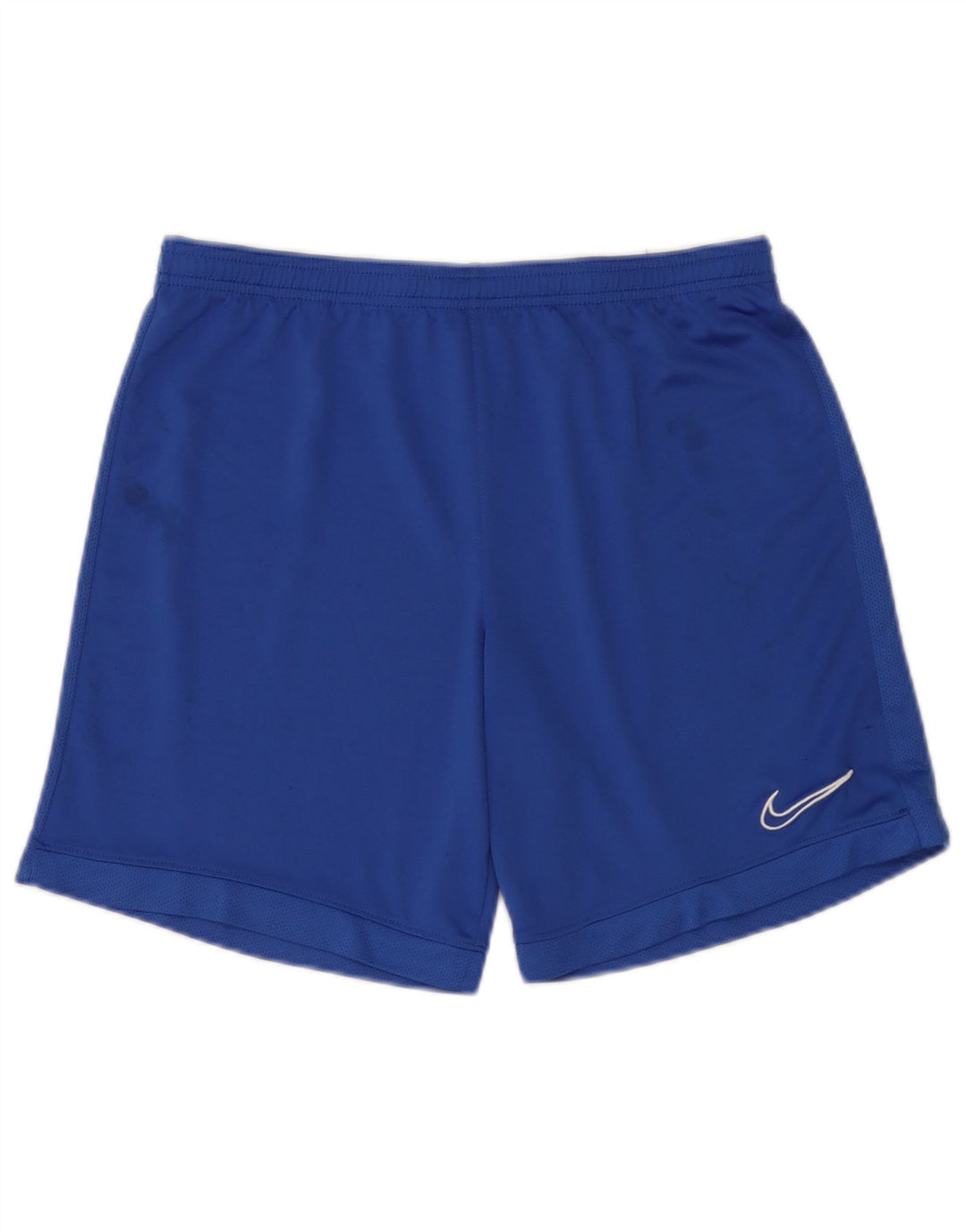 Nike - Pantalones cortos deportivos Dri Fit para hombre, poliéster azul grande