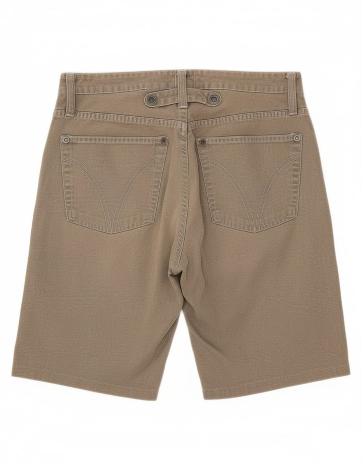 Dolce & Gabbana Shorts Vaqueros Hombre W32 Algodón Gris Medio