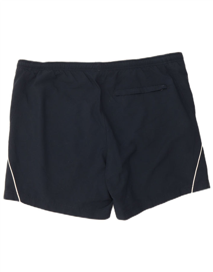Pantalones cortos deportivos NIKE para hombre, talla grande, azul marino