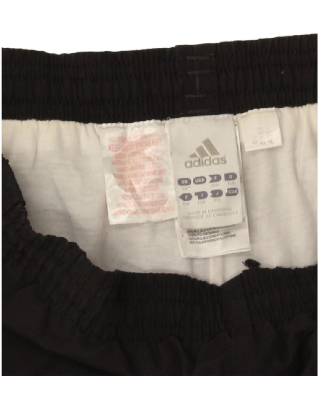 Adidas Pantalones de chándal para niño Joggers 12-13 años Negro Poliéster