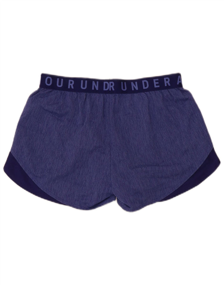 Under Armour Mujer Pantalones cortos deportivos gráficos Poliéster color block azul medio