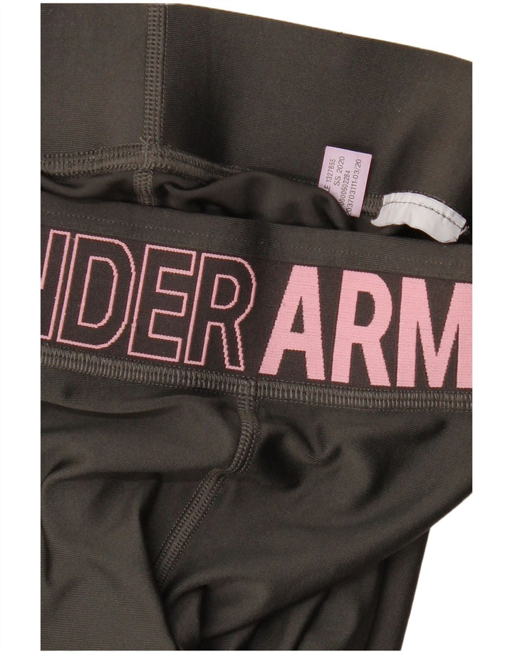 UNDER ARMOUR Leggings gráficos para mujer Reino Unido 8 Pequeño Gris