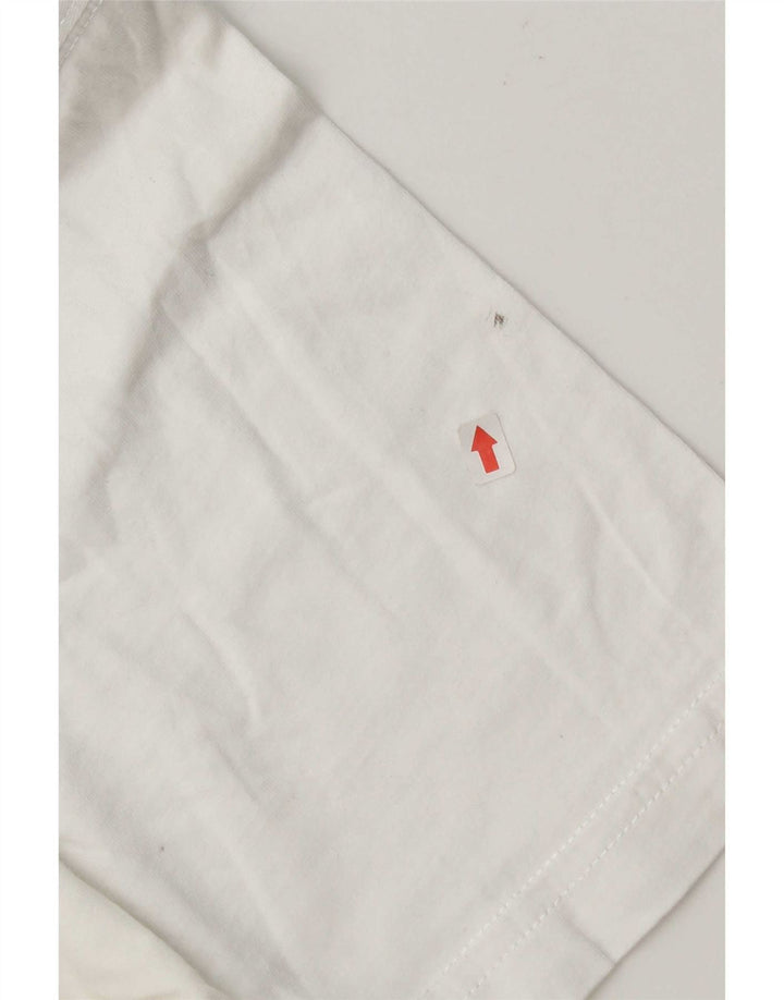 Lacoste Camiseta Hombre Talla 5 Grande Algodón Blanco