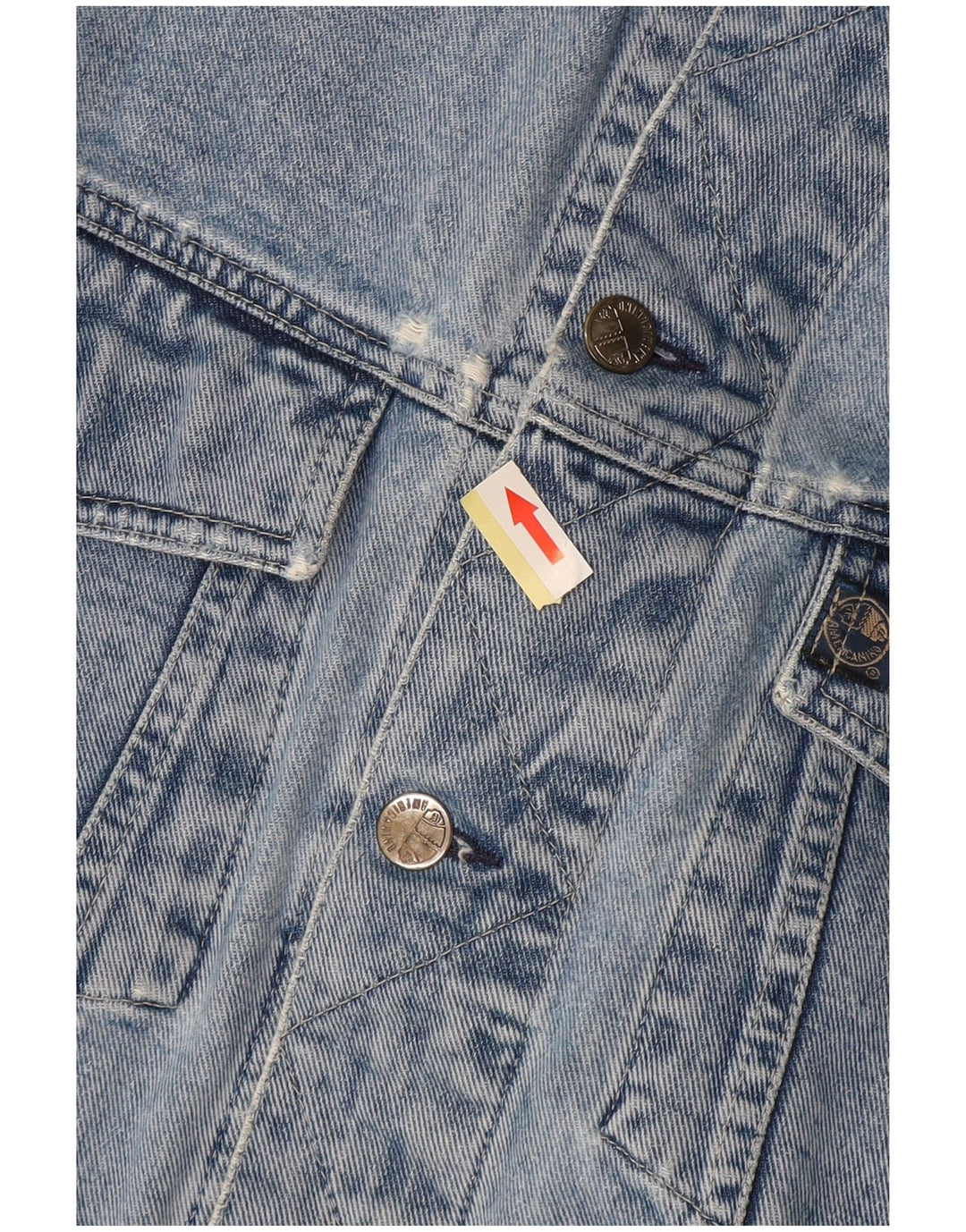 AMERICANINO Chaqueta vaquera para hombre ES 42 XL Algodón azul